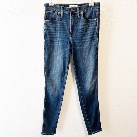 Madewell Denim - Madewell 10” high rise skinny blue jean size 29t